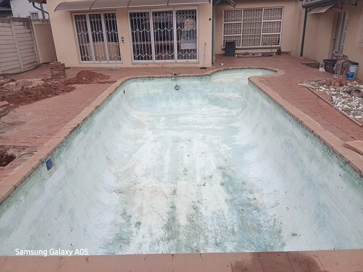 Full pool resurface & renovation - before